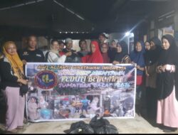 AWI DPC Kepulauan Mentawai Salurkan Bantuan Sembako untuk Korban Banjir di Guo, Kecamatan Kuranji