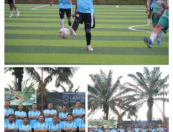 Tim Pemkab Menang atas IKC Cerenti, Bupati Kuansing Cetak Gol