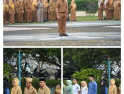 Pemkab Kuansing Gelar Apel Bersama,  Sosialisasikan Jadwal MTQ Riau 2026 dan Aturan Pakaian ASN
