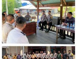 Kunjungan Kerja Kapolres Kep Mentawai ke Siberut Utara: Fokus pada Harkamtibmas dan Program Astacita Presiden Prabowo