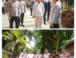 Kunjungan Kerja Kapolda Riau ke Desa Muara Petai, Kecamatan Pucuk Rantau