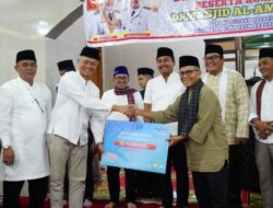 TSR Provinsi Sumatera Barat Mengunjungi Masjid Al Amin, Jorong Piliang Beri Bantuan