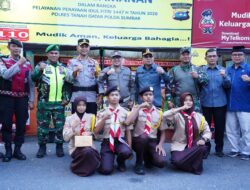 Posko Lebaran Ditinjau Bupati