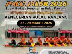 Festival Pacu Jalur Kenegerian Pulau Panjang Digelar 27–29 Maret 2026, Total Hadiah Rp30 Juta
