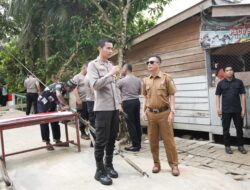 Kapolres Kuansing Matangkan Persiapan Groundbreaking Jembatan Merah Putih Presisi di Pucuk Rantau