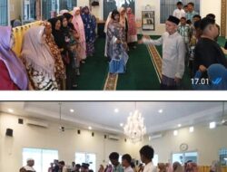 Masjid Ar-Raudhah Serahkan Santunan Anak Yatim dan Salurkan Zakat Fitra Jelang Shalat Idul Fitri