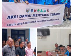 Enam Ormas Gelar Aksi Damai di Kantor PLN Sipora Utara, Sempat Diwarnai Ketegangan
