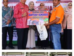 Program DWP Berbagi dan Peduli, 125 Paket Sembako Disalurkan di Balai Kota Payakumbuh