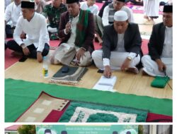 Bupati Kuantan Singingi Melaksanakan Shalat Idul Fitri 1 Syawal 1447 Hijriah di Lapangan Kantor Camat Kuantan Hilir