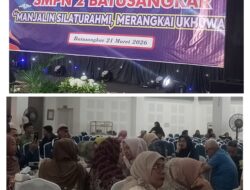 Alumni Lintas Angkatan SMP Negeri 2 Batusangkar Berkomitmen Membantu Kelancaran PBM Dengan Patungan