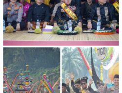 Semarak Suasana Festival Perahu Beganduang 2026 di Tepian Muko Lobua Dihadiri Bupati Kuansing