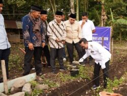 Guguak Gadang Nagari Padang Magek Kembali Membangun Rumah Layak Huni Dihadiri Bupati Tanah Datar