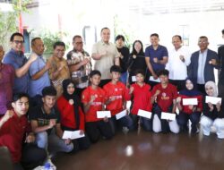 Kejurnas Karate Piala Ketum PB FORKI IV, Ketua Lemkari Sumbar Nanda Satria Lepas 11 Atlet dan 3 Pelatih