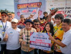 Bupati Tanah Datar Hadiri Pacu Kuda Padang Pariaman 2026