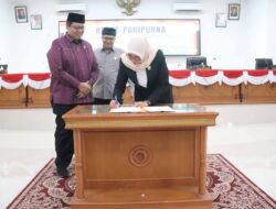 Ranperda Tentang Perubahan atas Perda Nomor 1 Tahun 2024 Tentang Pajak Daerah dan Retribusi Daerah Resmi Disetujui dan Ditetapkan Menjadi Perda Dalam Paripurna DPRD Tanah Datar