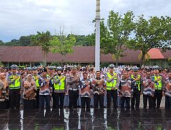 Siswa Dikbang SPN Padang Besi Edukasi Tertib Lalu Lintas di MAN 2 Padang