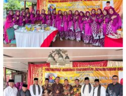 Perantau Minang di Malaysia Berhalal Bihalal Sambil Bermaaf-maafan di Pondok Makan Setia Menanti