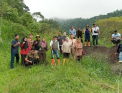 Sabo Dam Gunung Sago Ditinjau Bupati Tanah Datar