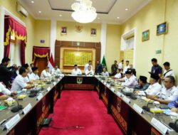 Rakor Terbatas Pimpinan Daerah se-Sumatera Barat Dihadiri Wabup Tanah Datar
