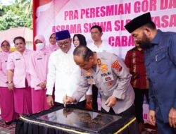 GOR dan Groundbreaking Asrama SLB Kemala Bhayangkari di Lintau Diresmikan Kapolda Sumatera Barat