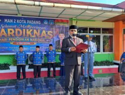 Madrasah Terpadu Gunung Pangilun Gelar Upacara Hardiknas Gabungan
