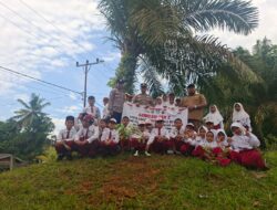 Polsek LTD Tanamkan Cinta Lingkungan Sejak Dini Melalui Program Green Policing di SDN 003 Logas