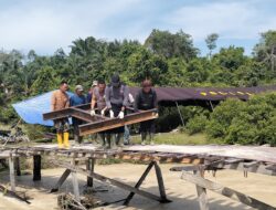Jembatan Merah Putih Presisi Segera Sambungkan Desa Jaya–Munsalo, Pembangunan di Kuantan Tengah Tunjukkan Perkembangan Pesat