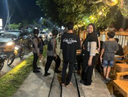 Tim RAGA Polres Kuansing Intensifkan Patroli Malam, Kapolres Tekankan Upaya Preventif Jaga Kamtibmas