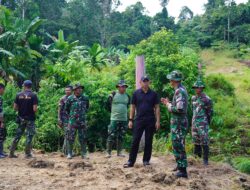 Pasipam OPS Satgas Karya Bakti Skala Besar Tinjau Pembangunan Jembatan di Mentawai Minggu 10 mau 2026