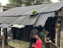 Satgas Karya Bakti TNI AD Jadikan Perbaikan Rumah Layak Huni Sasaran Utama di Sipora Jaya