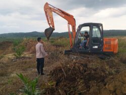 Dukung Swasembada Pangan 2026, Polsek Kuantan Mudik Tinjau Lahan Penanaman Jagung Pipil