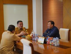 Bupati Kuansing Dengan Sekretaris Daerah Provinsi Riau Pertemuan Membahas Persiapan pelaksanaan MTQ ke-44