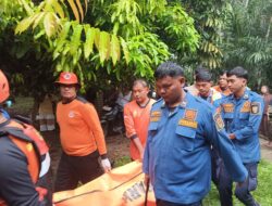 Polsek Pangean Bersama Tim Gabungan Temukan Korban Tenggelam di Sungai Kuantan Setelah Pencarian Semalaman