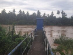 Bupati Suhardiman Instruksikan Camat dan Kades Siaga Banjir, Debit Sungai Kuantan Mendekati Zona Merah