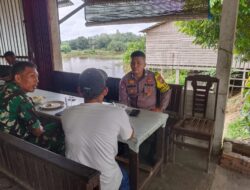 Polsek Jajaran Polres Kuansing Gelar Jumat Curhat, Pererat Silaturahmi dan Jaga Kamtibmas Kondusif