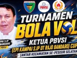 Melalui Turnamen Turnamen Bola Voli Antar Kecamatan Se-Pessel, Epi Kampai Bidik Banyak Target