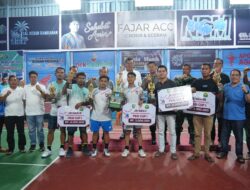 Turnamen Bulu Tangkis PBSI Cup I Tahun 2026 Memperebutkan Piala Bergilir Bupati Kuantan Singingi Resmi Ditutup