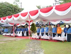 Upacara HARKITNAS Ke 118 di Lapangan Upacara Pemerintah Daerah Dengan Inspektur Sekretaris Daerah Zulkarnain, M. Si