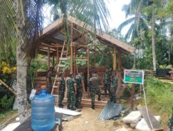 Satgas Bakti TNI AD Tinjau Rehab Rumah hingga Pembangunan Infrastruktur di Kepulauan Mentawai
