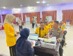 Polres Kuansing Gelar Pemeriksaan Kesehatan Berkala Personel Tahun 2026