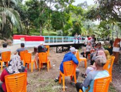 Jembatan Merah Putih Presisi di Sentajo Raya Rampung 100 Persen, Kapolres Kuansing: Kepedulian Polri untuk Masyarakat