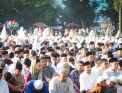 Sholat Idul Adha 1447 H/2026 M di Lapangan Limuno Dihadiri Bupati Kuansing