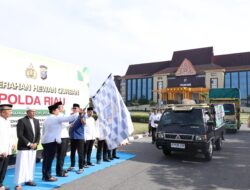 Polda Riau Sembelih 195 Hewan Kurban, Daging Disalurkan hingga Pelosok Desa