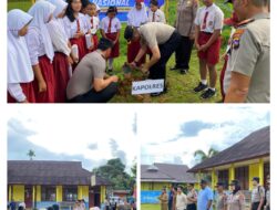 Peringati Hari Pendidikan Nasional, Kapolres Mentawai Tanam Pohon dan Motivasi Siswa di SDN 16 Tuapejat Melalui Pesan “3B”