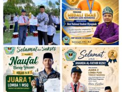 Prestasi Gemilang Siswa SMPN 10 Padang, Bukti Semangat dan Pembinaan Terprogram