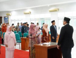 7 Pejabat Manajerial di Kabupaten Tanah Datar Dilantik Wabup