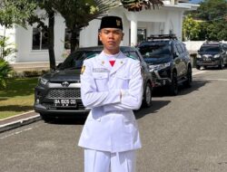 Fadhil, Siswa MAN 2 Padang Jadi Pengibar Bendera Hari Lahir Pancasila Tingkat Sumbar