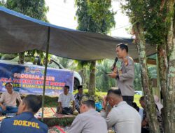 Kapolres Kuansing Ajak Warga Jauhi Narkoba dan Manfaatkan Layanan 110 Melalui Program JALUR