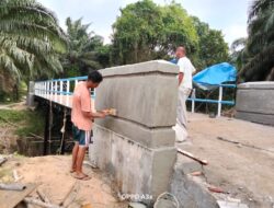 Pembangunan Jembatan Merah Putih Presisi Hampir Rampung, Warga Segera Nikmati Akses Penghubung Antar Desa