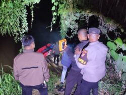 Polsek Kuantan Tengah Tindak Lanjuti Laporan Call Center 110, Satu Unit PETI Dimusnahkan di Sungai Kuantan